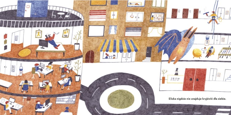 Elizka nie jest straszydłem. Ilustrowana książka dla dzieci o akceptacji i inności, z garścią informacji o nietoperzach autorstwa Simony Smatany. Idealna dla przedszkolaków. Książka z autografem autorki.